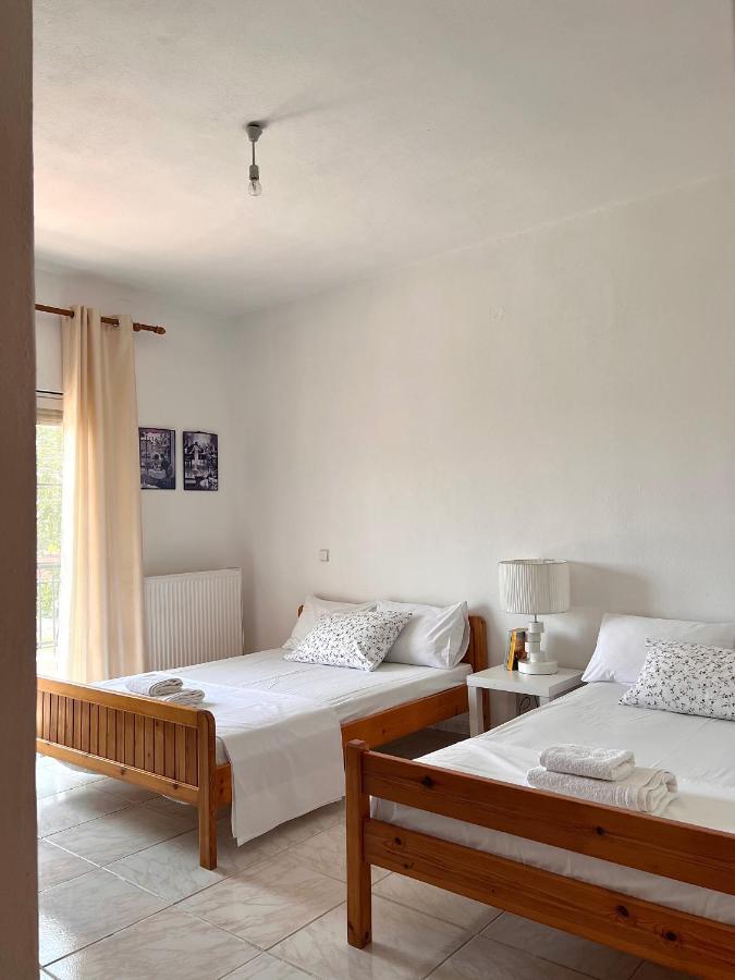 Dimitra House Entire Apartment With Balcony And View Pherrai Luaran gambar