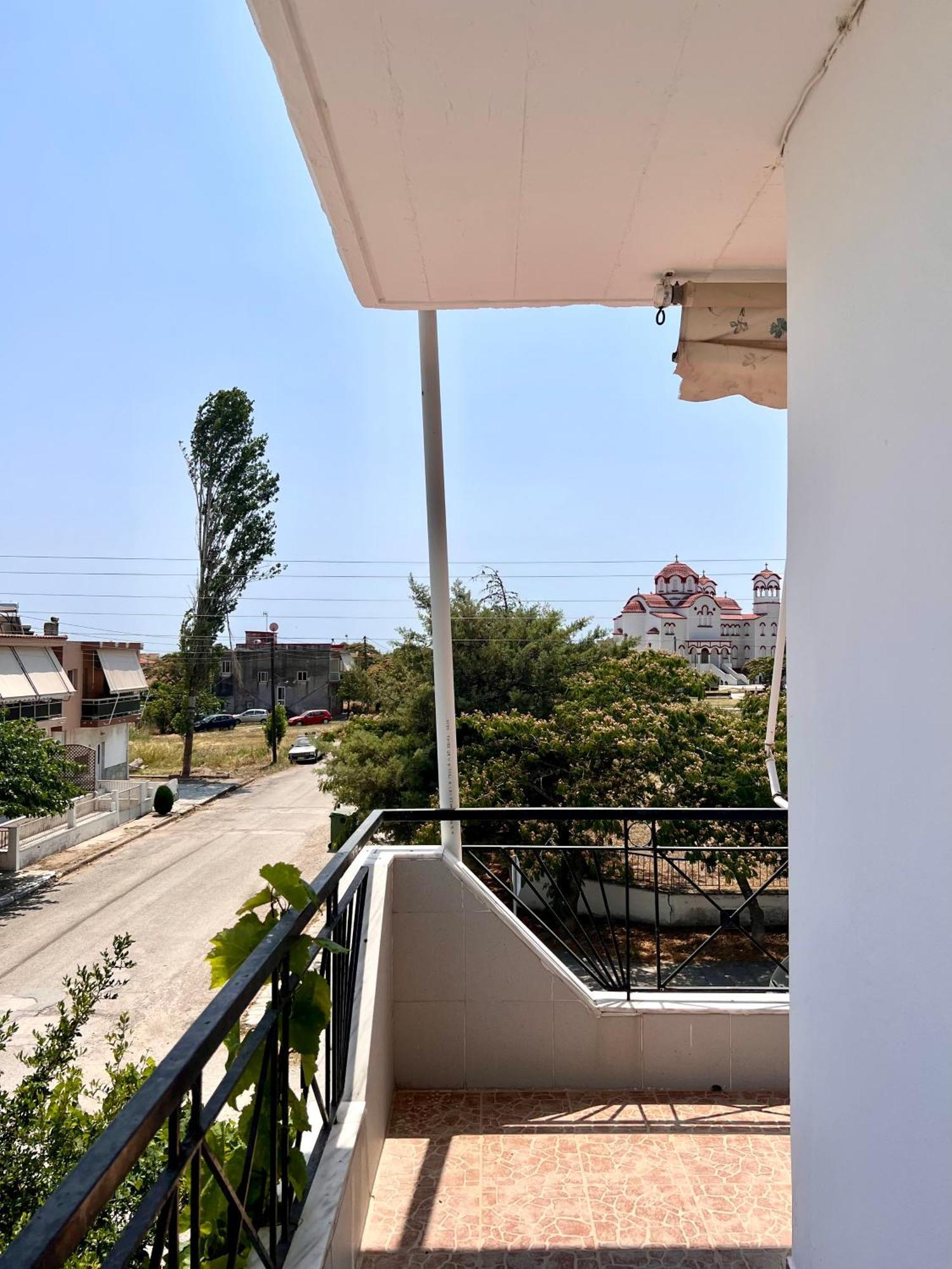 Dimitra House Entire Apartment With Balcony And View Pherrai Luaran gambar